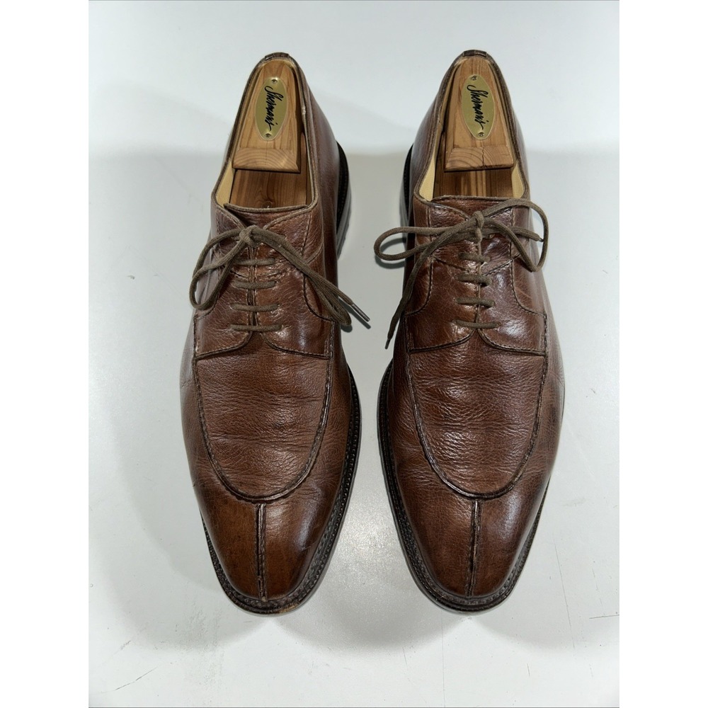 Wilson and Dean For Wilkes Bashford Brown Loafer Dress Shoe Men Size 10.5